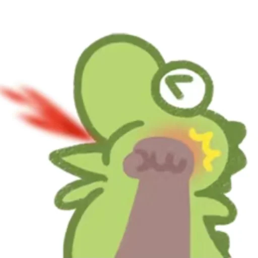🥊 Стикер «Cute Crocodile» для Telegram