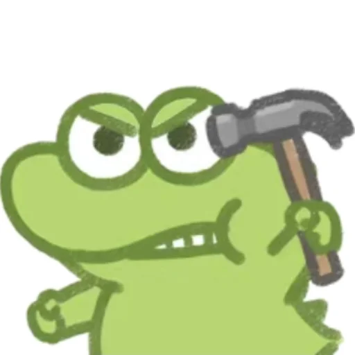 🥊 Стикер «Cute Crocodile» для Telegram