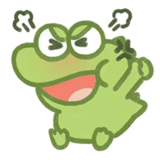 😡 Стикер «Cute Crocodile» для Telegram