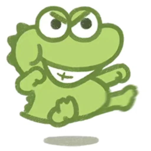 🥊 Стикер «Cute Crocodile» для Telegram
