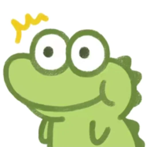 ❕ Стикер «Cute Crocodile» для Telegram
