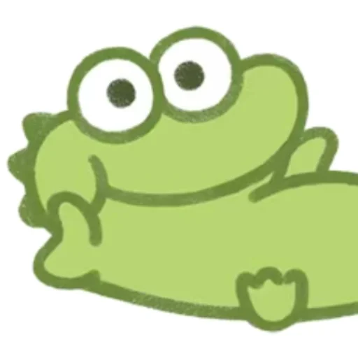 🙂 Стикер «Cute Crocodile» для Telegram