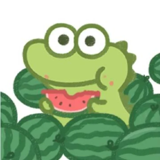 🍉 Стикер «抹茶旦旦_6ming专用» для Telegram