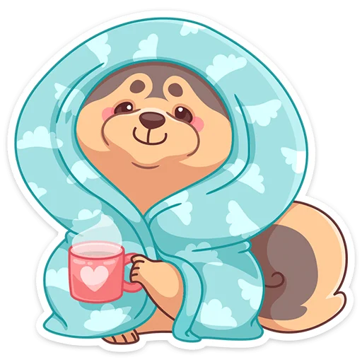 ☕️ Стикер «Моти» для Telegram