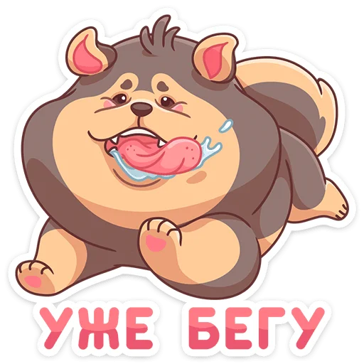 🤩 Стикер «Моти» для Telegram