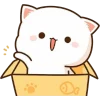 👋 Эмодзи «Mochi cats» для Telegram