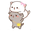 🙃 Эмодзи «Mochi cats» для Telegram