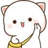 ✌️ Эмодзи «Mochi cats» для Telegram