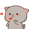 😘 Эмодзи «Mochi cats» для Telegram