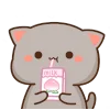 🧃 Эмодзи «Mochi cats» для Telegram