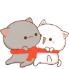 🌲 Эмодзи «Mochi cats» для Telegram