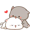 😚 Эмодзи «Mochi cats» для Telegram