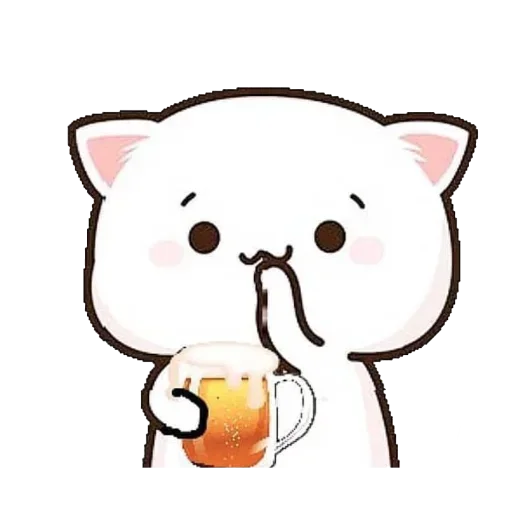 😶 Стикер «mochi cats meme» для Telegram