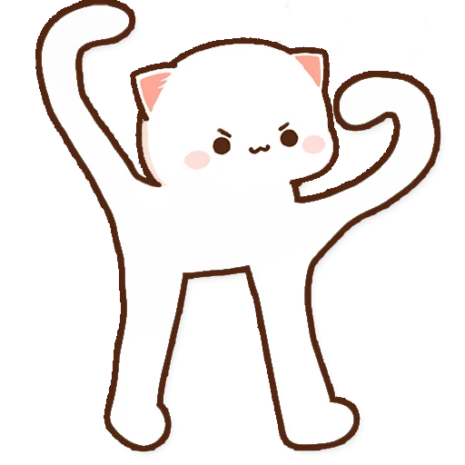 Стикерпак mochi cats meme для Telegram