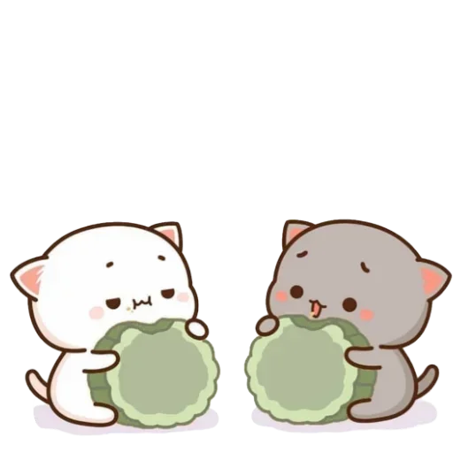🤌 Стикер «mochi cats meme» для Telegram