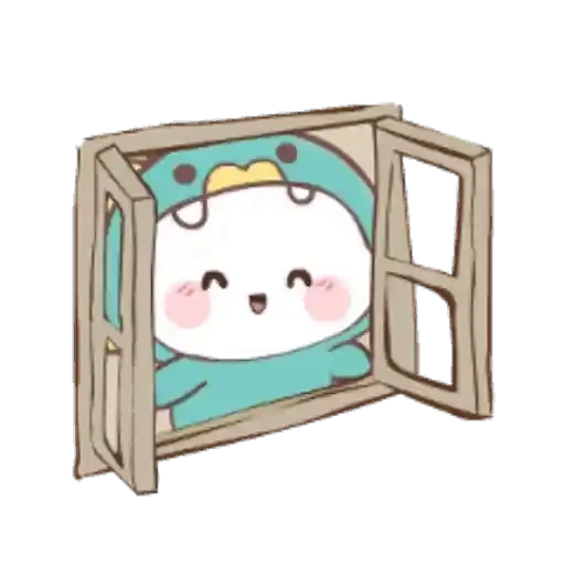 🪟 Стикер «?Mochi Dino //» для Telegram