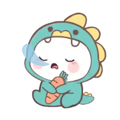 😴 Стикер «?Mochi Dino //» для Telegram
