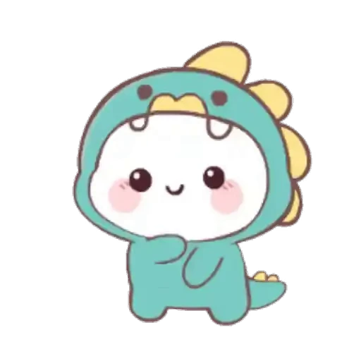 ❤️ Стикер «?Mochi Dino //» для Telegram