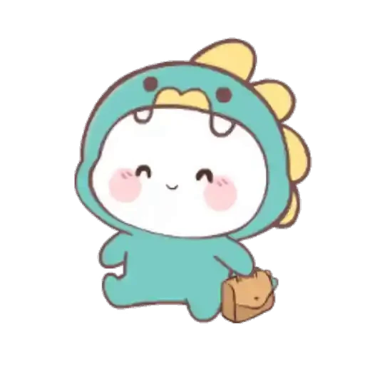 ☺️ Стикер «?Mochi Dino //» для Telegram