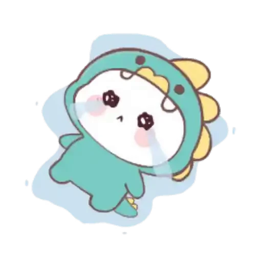 😭 Стикер «?Mochi Dino //» для Telegram