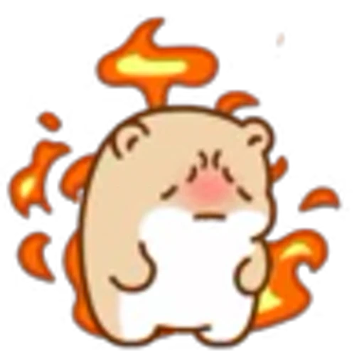 🔥 Эмодзи «Mochi Hamster» для Telegram