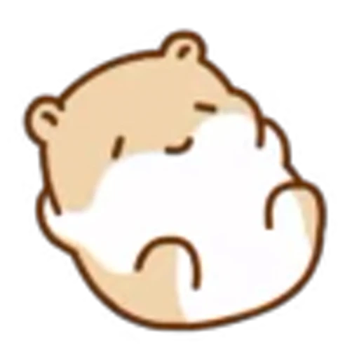 😌 Эмодзи «Mochi Hamster» для Telegram
