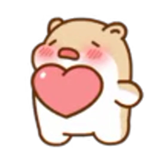 💘 Эмодзи «Mochi Hamster» для Telegram