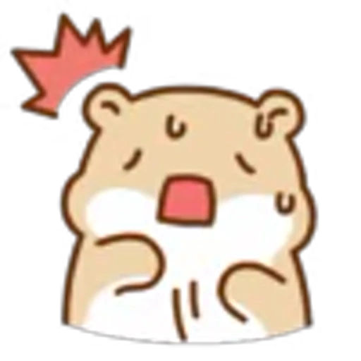 ‼️ Эмодзи «Mochi Hamster» для Telegram