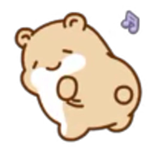 🕺 Эмодзи «Mochi Hamster» для Telegram