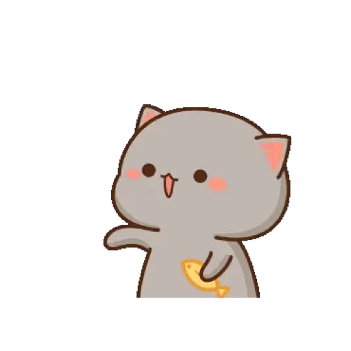 💚 Стикер «Mochi Peach Cat» для Telegram