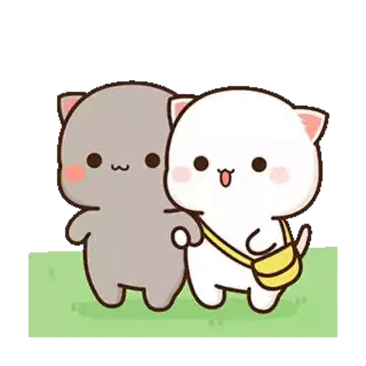 💚 Стикер «Mochi Peach Cat» для Telegram