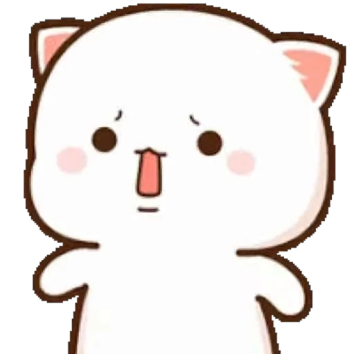 💚 Стикер «Mochi Peach Cat» для Telegram