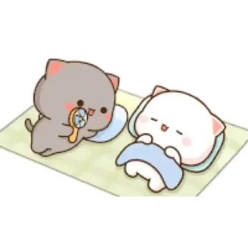 💚 Стикер «Mochi Peach Cat» для Telegram