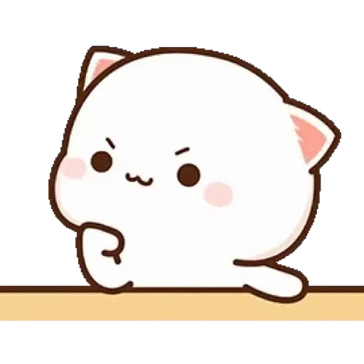 💚 Стикер «Mochi Peach Cat» для Telegram