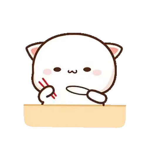 💚 Стикер «Mochi Peach Cat» для Telegram