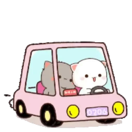 💚 Стикер «Mochi Peach Cat» для Telegram