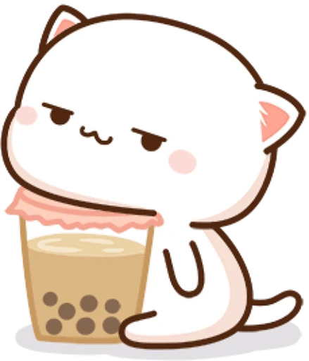 😏 Стикер «mochi peach cats» для Telegram