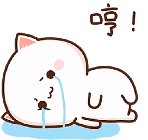 😿 Стикер «mochi peach cats» для Telegram