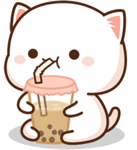 🙄 Стикер «mochi peach cats» для Telegram