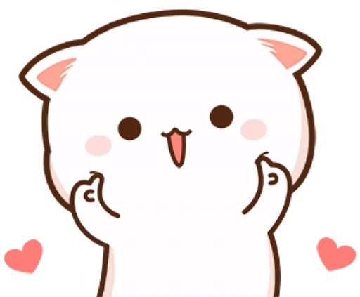 🥰 Стикер «mochi peach cats» для Telegram