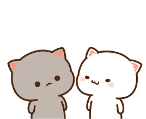 😘 Стикер «mochi peach cats» для Telegram