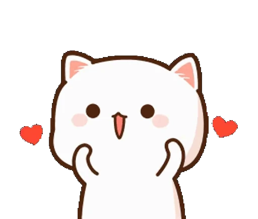 🥰 Стикер «mochi peach cats 1-2» для Telegram