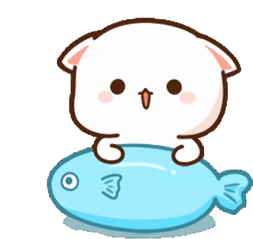 😺 Стикер «mochi peach cats 1-2» для Telegram