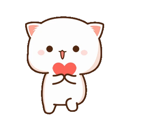 🫰 Стикер «mochi peach cats 1-2» для Telegram