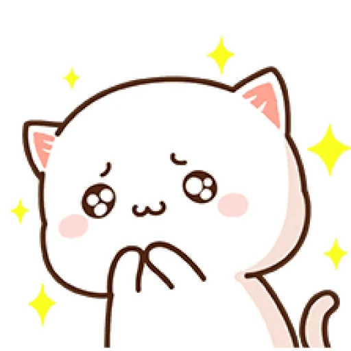 Стикерпак mochi peach cats 1-2 для Telegram — скачать