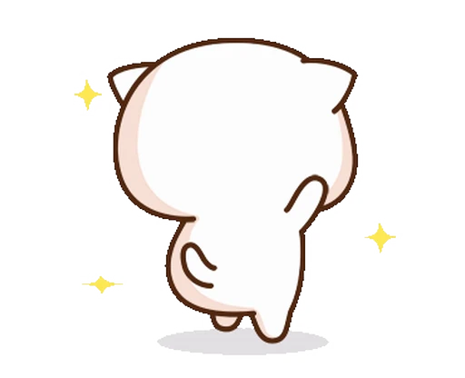 ✨ Стикер «mochi peach cats 1-2» для Telegram