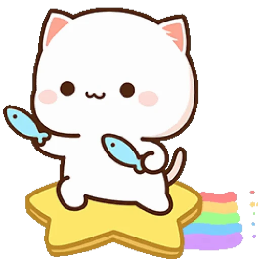🌟 Стикер «mochi peach cats 20» для Telegram