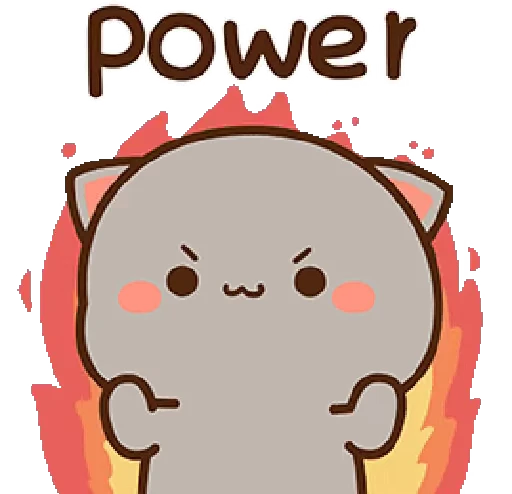 🔥 Стикер «mochi peach cats 20» для Telegram
