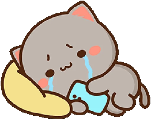 😿 Стикер «mochi peach cats 20» для Telegram