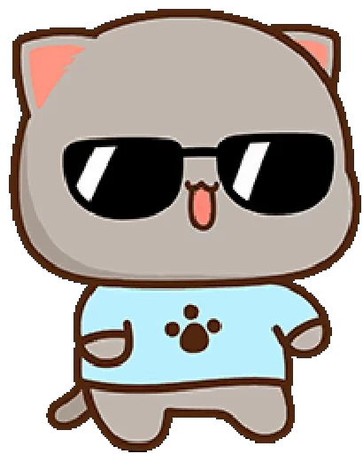 Стикерпак mochi peach cats 20 для Telegram